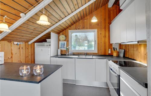 keuken, Holiday Home Fjordparken Hadsund Iii in Hadsund