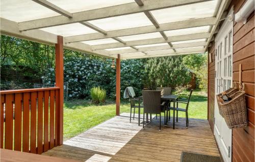 Exterior view, 1 Bedroom Beautiful Home In Vig in Hojby