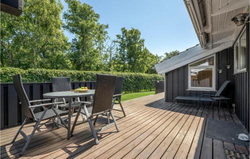 Balkons/terase, Holiday Home Dannemare With Fireplace 11 in Dannemare