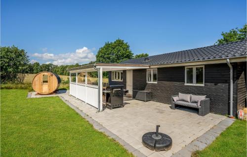 Cozy Home In Knebel With Sauna