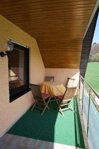 Erkély/terasz, Ferienwohnung Penning in Wiesenttal