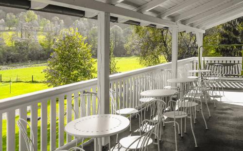 陽台/露台, penzion Horácko (penzion Horacko) in 比斯特雷