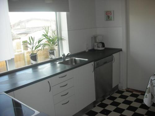 Kitchen, Apartment Fanny in Hvide Sande