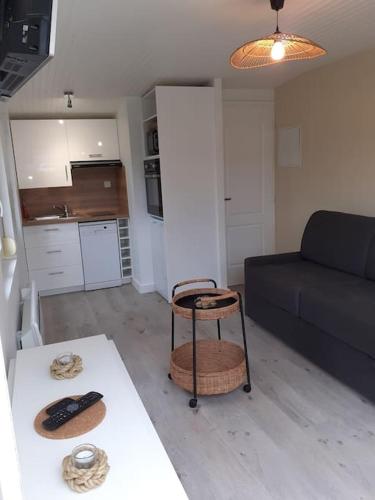 Studio Canapé convertible 2 pers avec jardin et parking clos - Location saisonnière - Merlimont