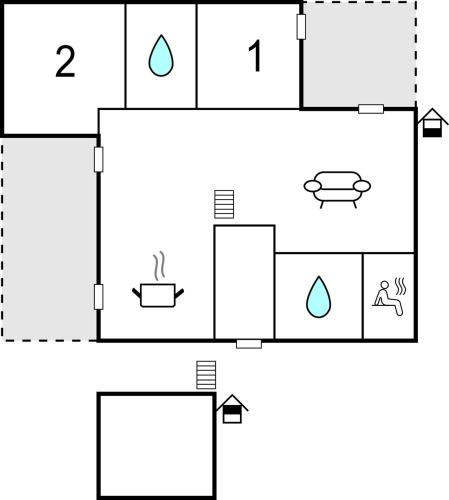 Cozy Home In Lembruch-dmmer See With Wifi