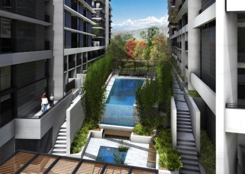 Swimming pool, CityStyle Apartments - BELCONNEN near Canberra Walk In Aviary