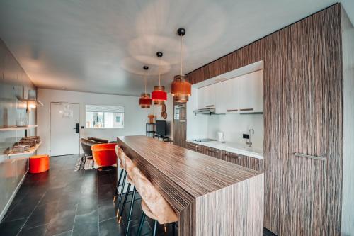 cuisine, Olivarius Cergy Apart'hotel near Gare RER de Cergy Préfecture