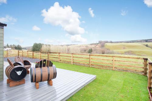 Зручності, Shiphorns luxury cabin with a hot tub in Eddleston