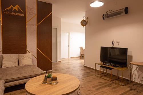 Sala de estar / sala de TV, Step To Hermon Big appartment in Majdal Shams