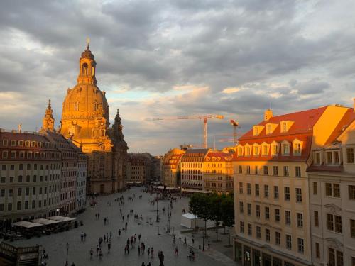 Luxus Suite mit einmaligem Blick auf die Frauenkirche, Dresden (foto 4)