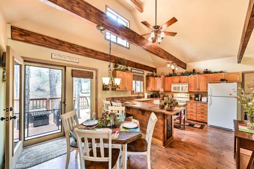 Deck and Forest Views Peaceful Prescott Cabin