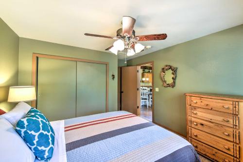 Deck and Forest Views Peaceful Prescott Cabin