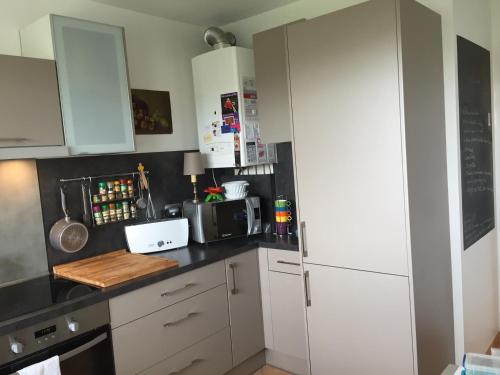 Kitchen, Les Collines d'Estanove, charming, bright, calm place with pool in Estanove