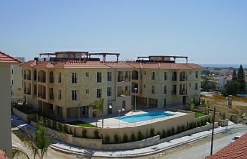 Unterkunft von außen, Mazotos Panoramic Village in Mazotos