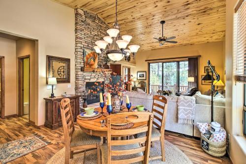 Fireside Comfort and Family Fun Wooded Show Low Gem