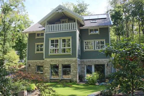Ferienwohnung "Skogshem" im skandinavischen Stil am Waldrand in Schwielowsee, Deutschland