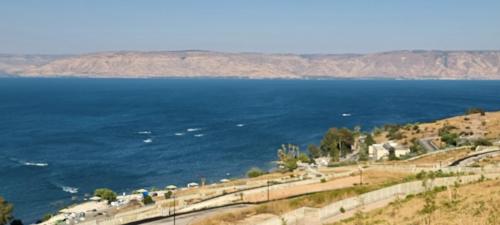 Sea of ​​Galilee in Tiberias