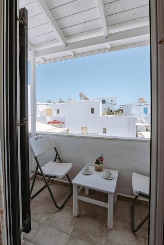 View, Akrogiali rooms in Antiparos