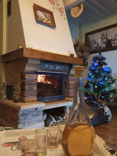 Delt lounge/TV-område, Leśniczówka domek balia sauna jeziorka w lesie na wyłączność (Lesniczowka domek balia sauna jeziorka w lesie na wylacznosc) in Lubenia