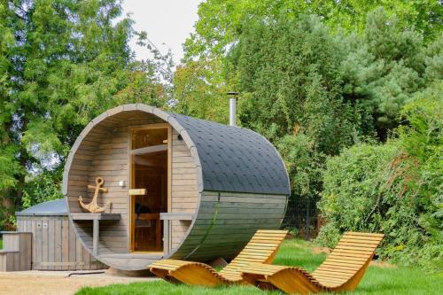 Aed, Ferienhaus Frieda Kiebitzsee in Falkenberg/Elster
