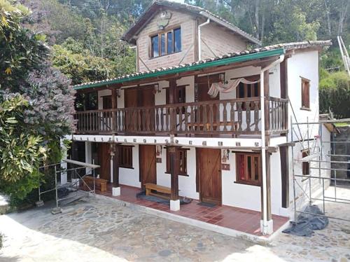Viesnīcas āriene, Hostal Mamá Hilda (Hostal Mama Hilda) in Chugchilán