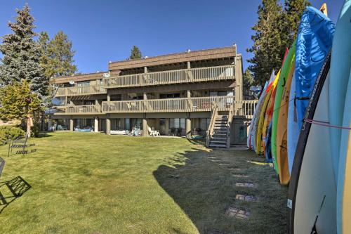 Beachfront Tahoe Vista Condo with Fireplace!