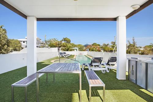 Terraza/balcón, Scarborough Beach Resort in Península Redcliffe