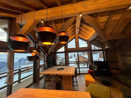 Magnifique chalet sur les pistes, le Paradis c'est ici ! La Toussuire