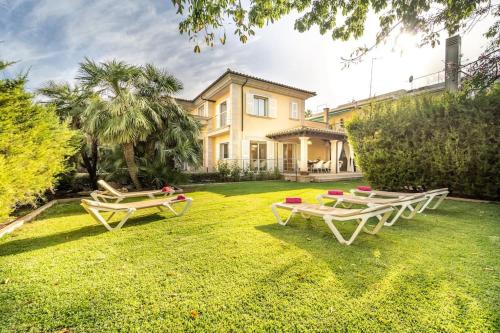 Magnífica villa en de playa de Muro