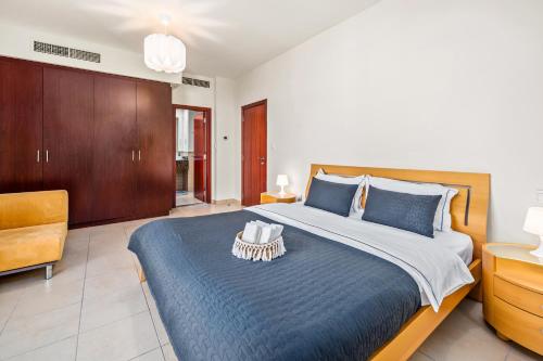 Lovely 2-bed condo in JBR - 5 mins from beach - Palm View!, Dubaj (fotografie 9)
