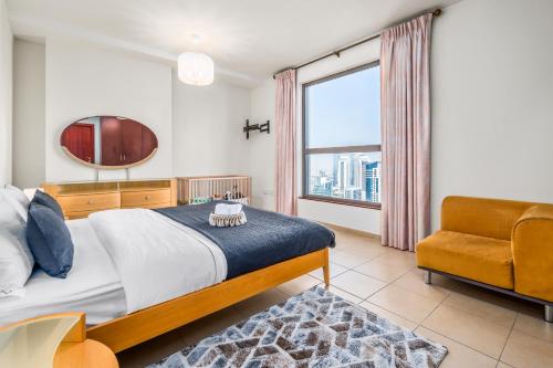 Lovely 2-bed condo in JBR - 5 mins from beach - Palm View!, Dubaj (fotografie 8)