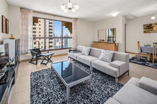 Lovely 2-bed condo in JBR - 5 mins from beach - Palm View!, Dubaj (fotografie 2)
