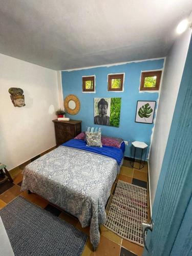 1 double bed