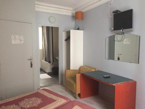 Habitación triple, económica