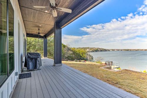 Luxury Lake Granbury Cliffside Home with Deck!