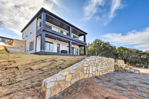 Luxury Lake Granbury Cliffside Home with Deck!