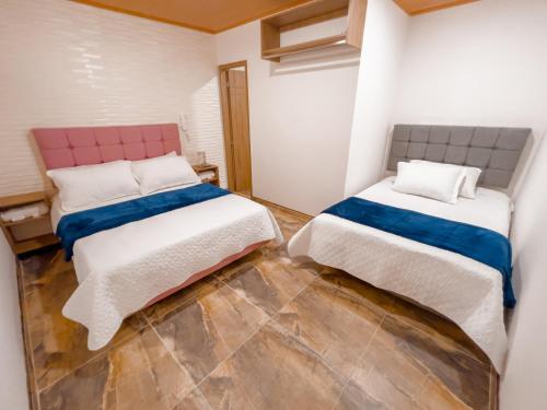 1 double bed