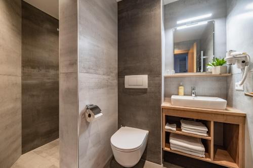 חדר אמבטיה, Bauernhof Oberloffele in חרמגור