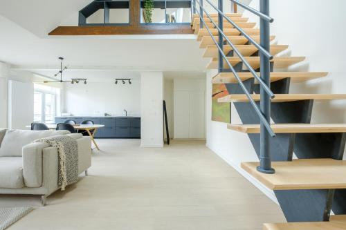 Appartement tendance 1 chambre et mezzanine proximité Châtelain, Brugmann, Brusel (fotografie 10)