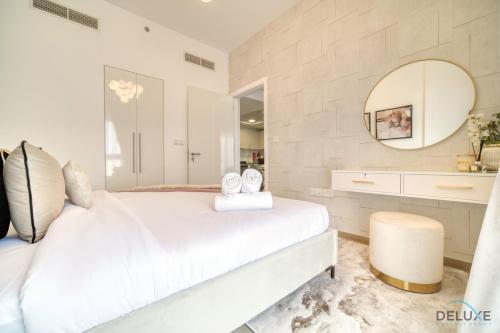 Serene 2BR at The Nook Wasl Gate Jebel Ali by Deluxe Holiday Homes, Дубай (фото 6)