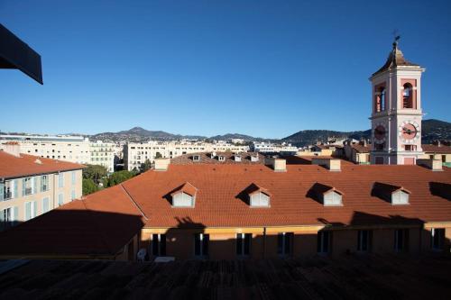#9 Opera's Duplex panoramic Sea View Terrace & AC 1min to Beach, Nice (fotografie 7)