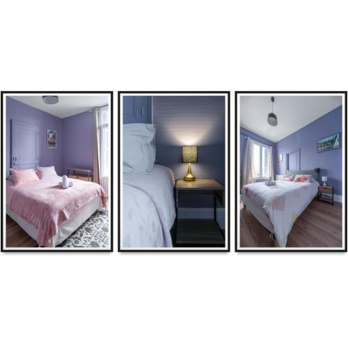 Résidence Gambetta - chambres dans appartement design grand confort Le 481 - Location saisonnière - Vichy