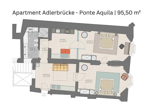 2 bedrooms, 3 beds