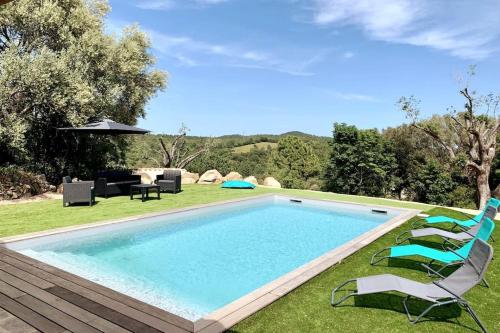 Villa "A Fica Indiana" avec piscine chauffée, cuisine d'été et jardin privatif - Location, gîte - Porto-Vecchio