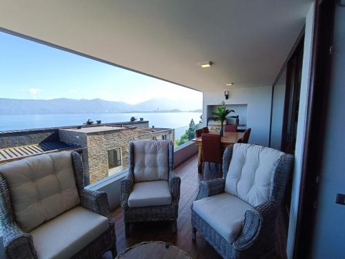 Gran departamento de Lujo en primera línea en PUCON, acceso directo al Lago (Gran departamento de Lujo en primera linea en PUCON, acceso directo al Lago) in 普孔濱海