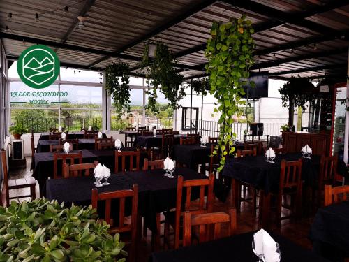 Restorāns, Hotel Valle Escondido in Rosario de Lerma