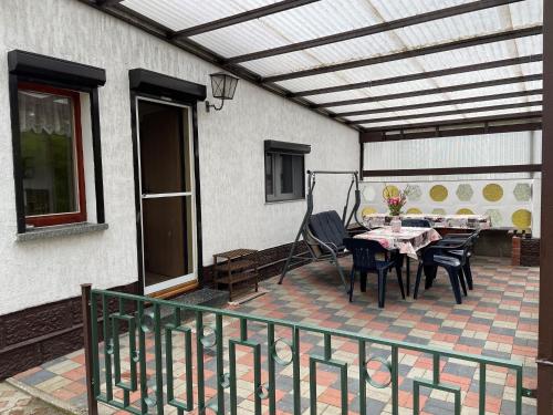 陽台/露台, Ferienhaus Seeblick, Schönberg (Ferienhaus Seeblick, Schonberg) in 林多