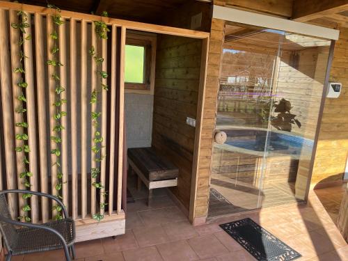 Family Room with Sauna