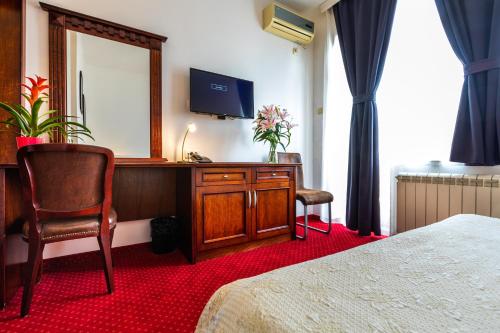 1 double bed