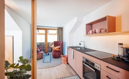 Køkken, Hotel Gasthof Hirschentenne in Stams